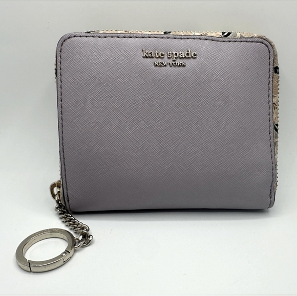 Kate Spade Lavender Wallet with Keychain - Picture 6 of 6